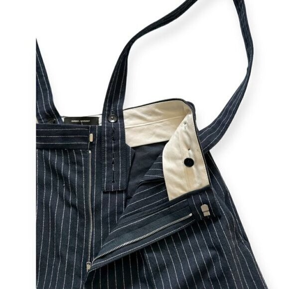 Isabel‎ Marant Joe  Striped Suspender Shorts, Size 34EU, 2022 collection - Picture 10 of 16